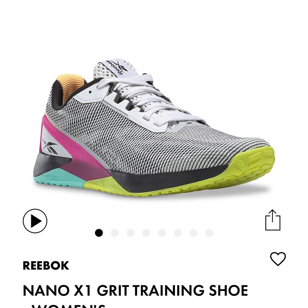 Reebok Women’s nano x1 training shoes. Size 7.5
